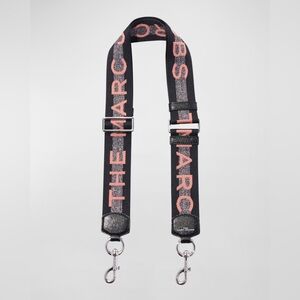 Marc Jacob’s The Logo Webbing Strap-Sweet Pea